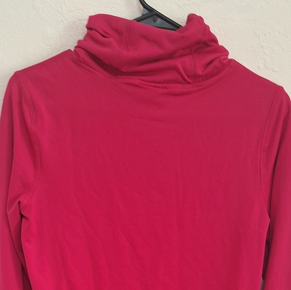 Danskin Now Pink Long Sleeve Turtleneck Women's Sweater Size M - Picture 4 of 6